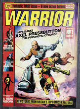 Load image into Gallery viewer, Warrior No. #1 1982 Quality Magazines UK