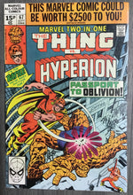 Load image into Gallery viewer, Marvel Two-in-One No. #67 1980 Marvel Comics
