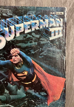 Load image into Gallery viewer, Superman III The Official Adaptation of the Movie! No. #1 1983 DC Comics