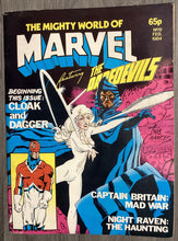 Load image into Gallery viewer, The Mighty World of Marvel No. #9 1984 Marvel Comics UK