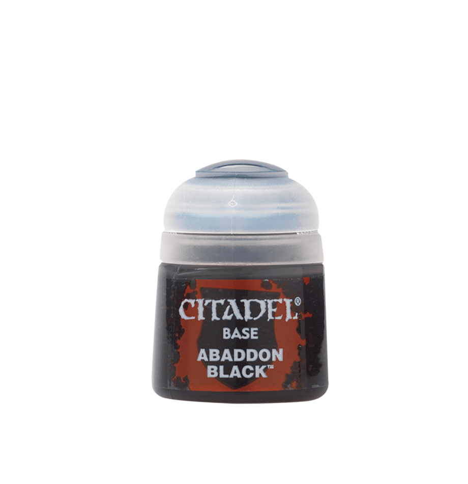 Warhammer Citadel Colours Abandon Black 12ml
