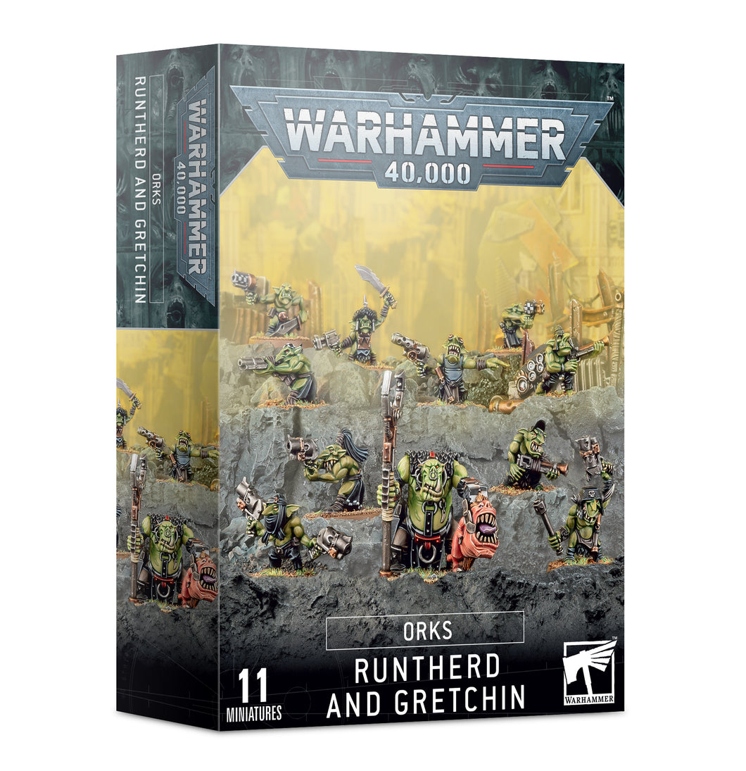 Warhammer 40,000 Orks: Runtherd & Gretchin