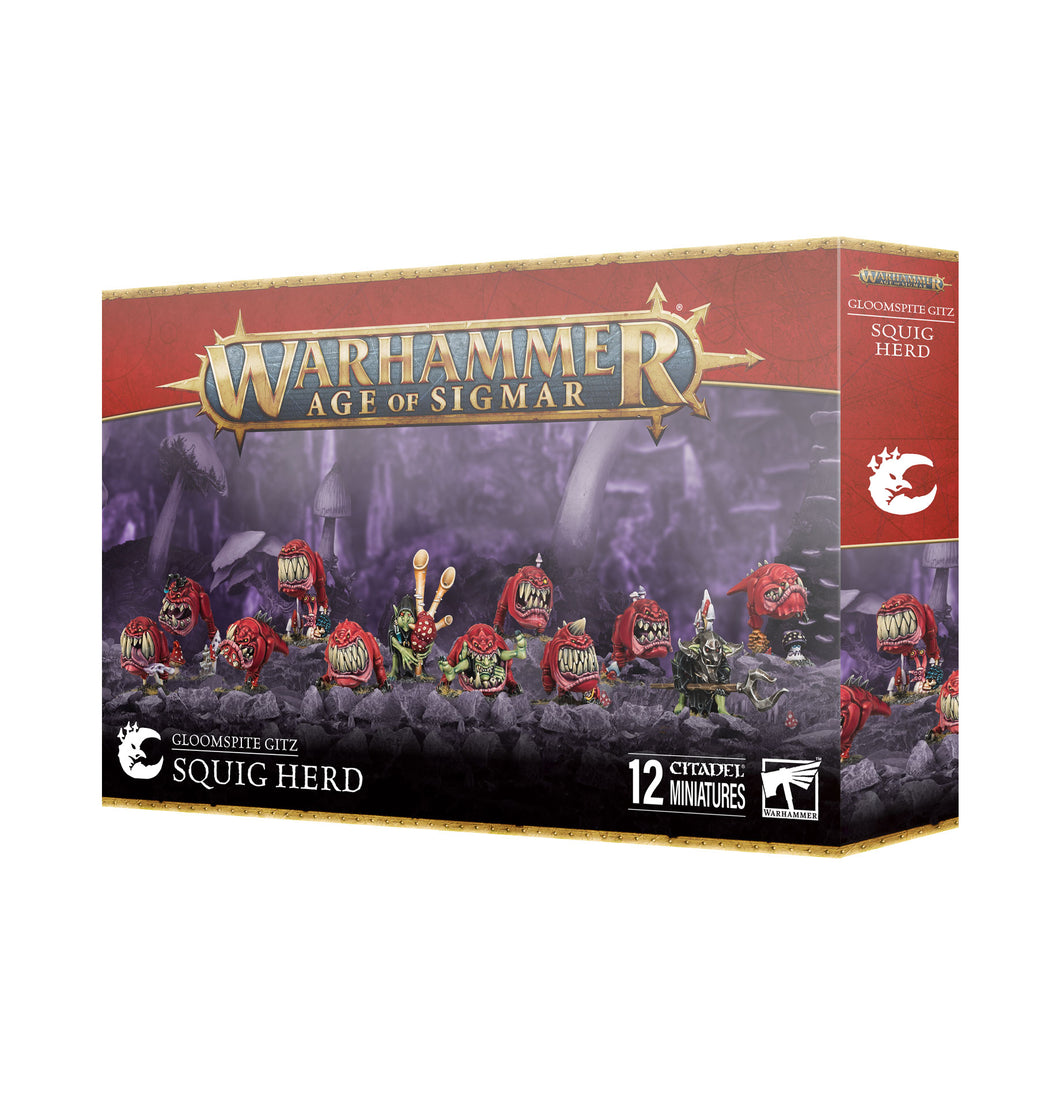 Warhammer Age of Sigmar Gloomspite Gitz: Squig Herd