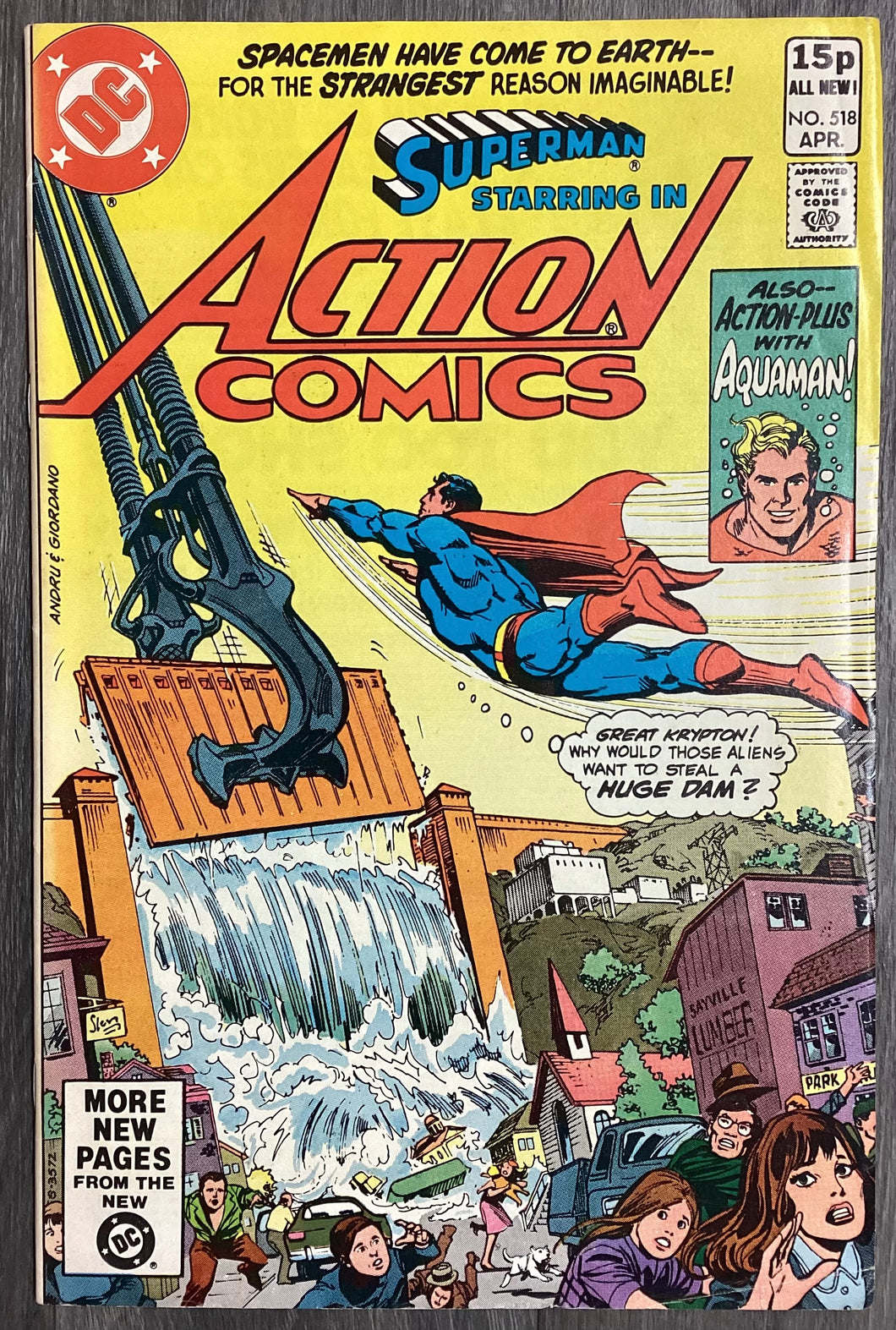 Action Comics No. #518 1981 DC Comics