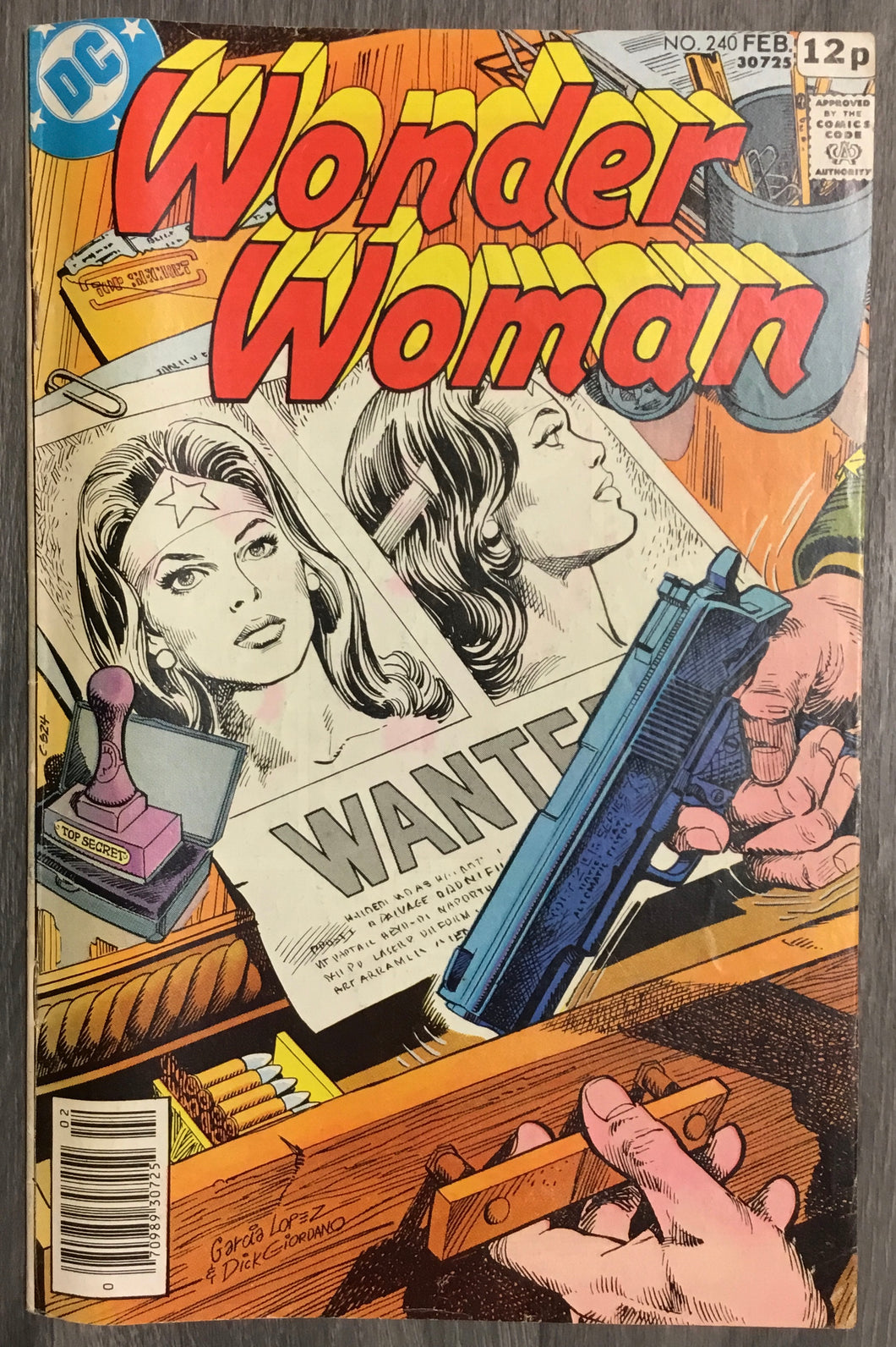 Wonder Woman No. #240 1978 DC Comics