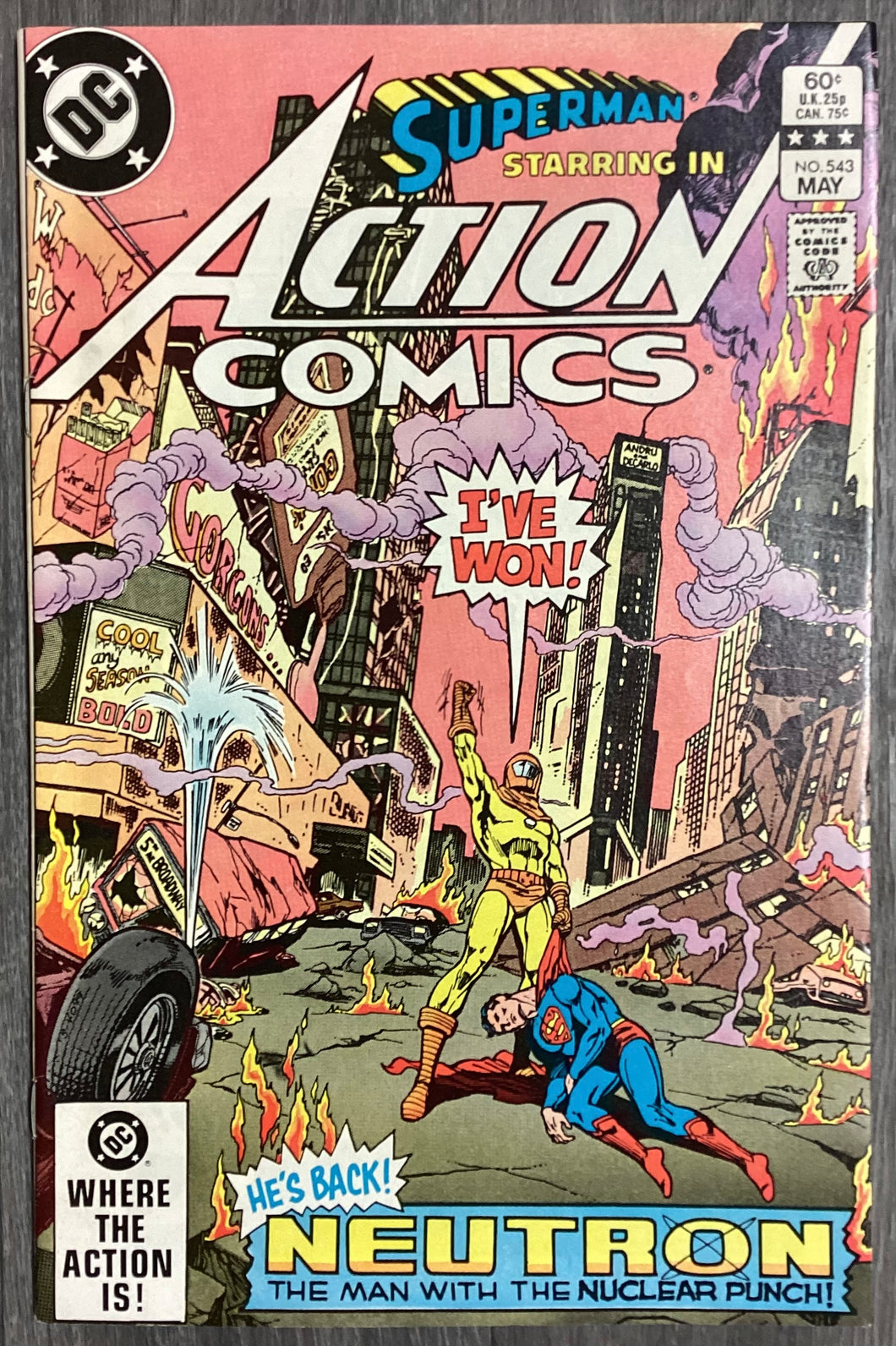 Action Comics No. #543 1983 DC Comics