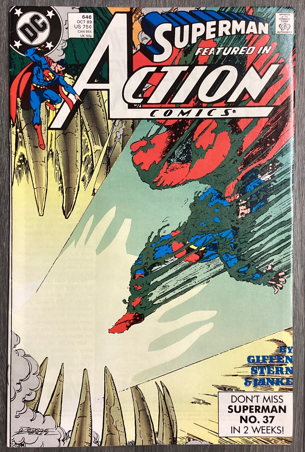 Action Comics No. #646 1989 DC Comics