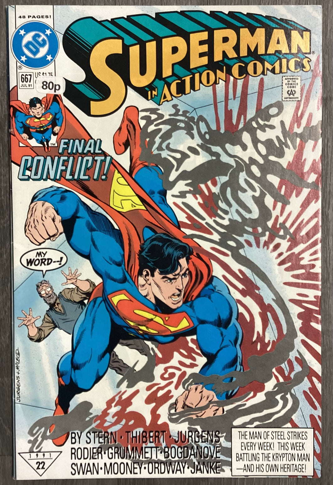 Action Comics No. #667 1991 DC Comics