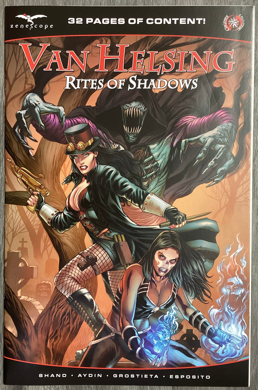 Van Helsing: Rites of Shadows No. #1(A) 2022 Zenoscope Comics