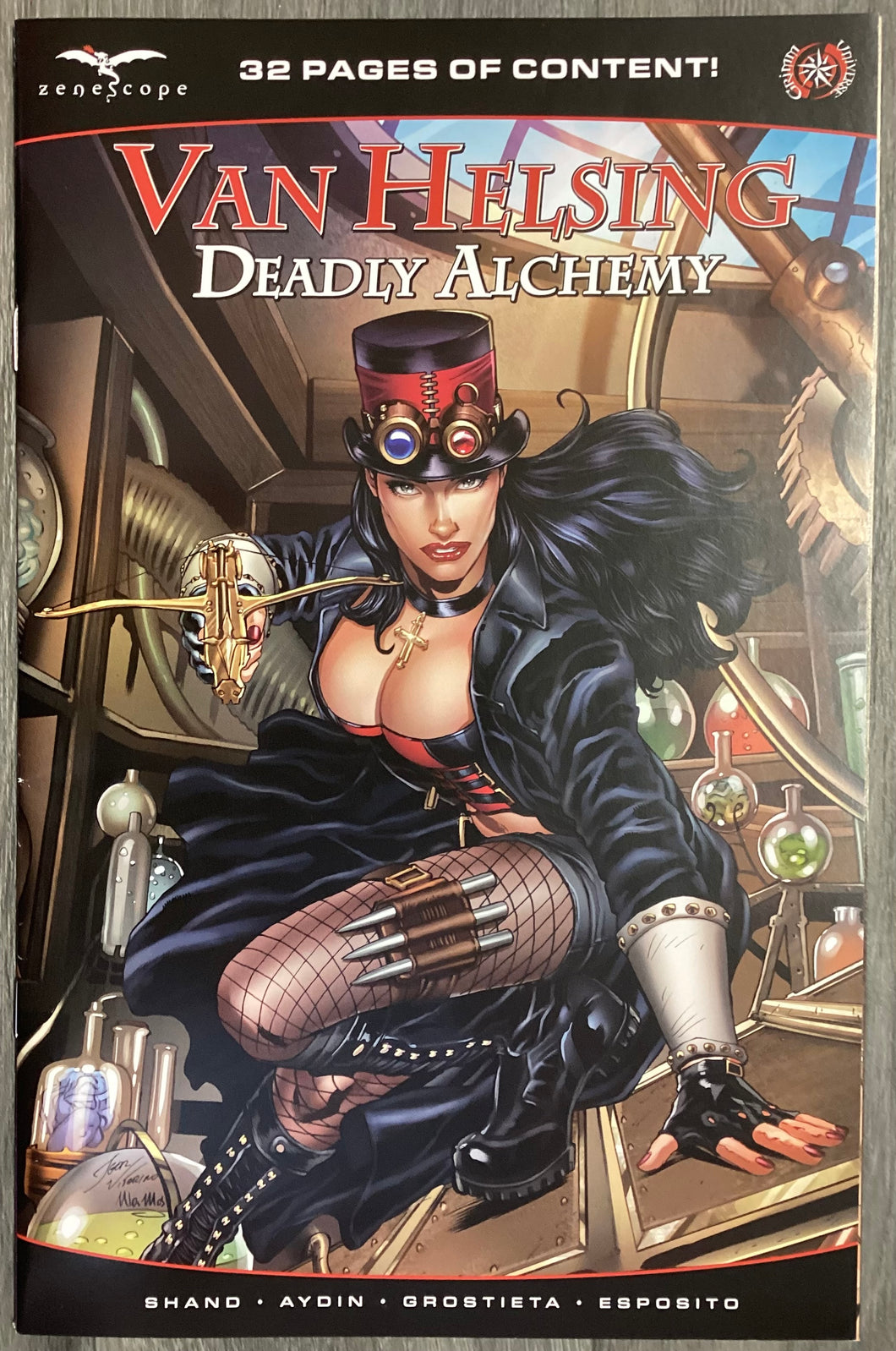 Van Helsing: Deadly Alchemy No. #1(A) 2023 Zenoscope Comics