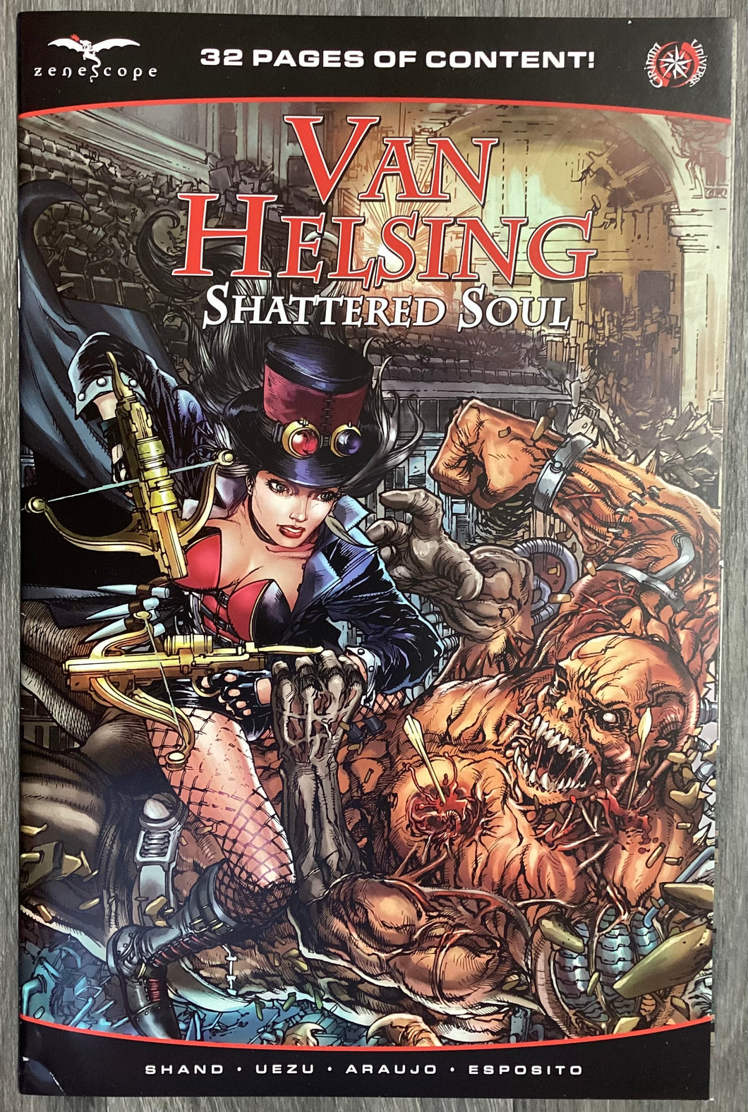 Van Helsing: Shattered Soul No. #1(B) 2022 Zenoscope Comics