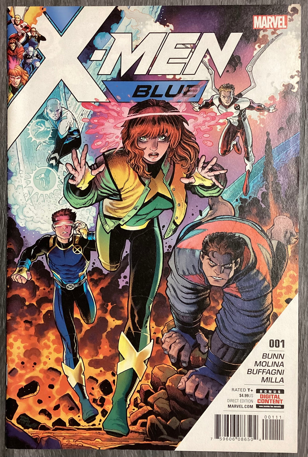 X-Men: Blue No. #1 2017 Marvel Comics