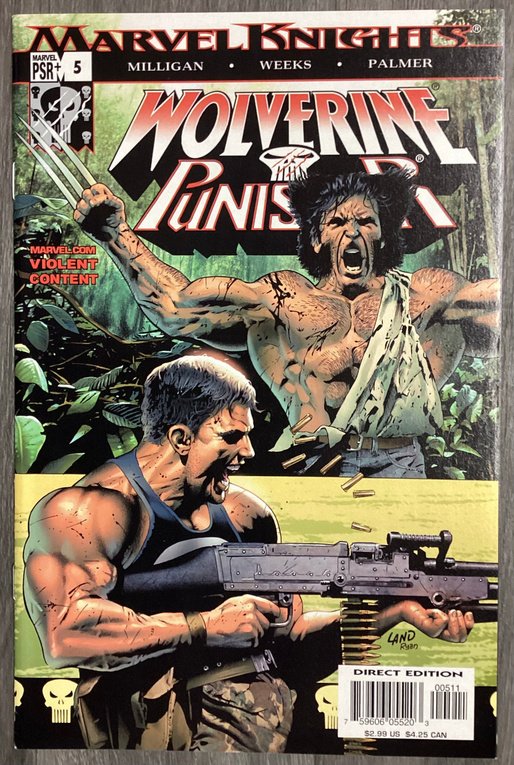 Wolverine/Punisher No. #5 2004 Marvel Comics