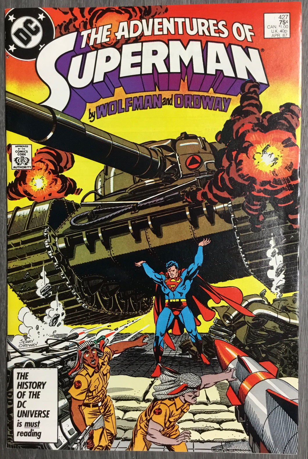 Adventures of Superman No. #427 1987 DC Comics