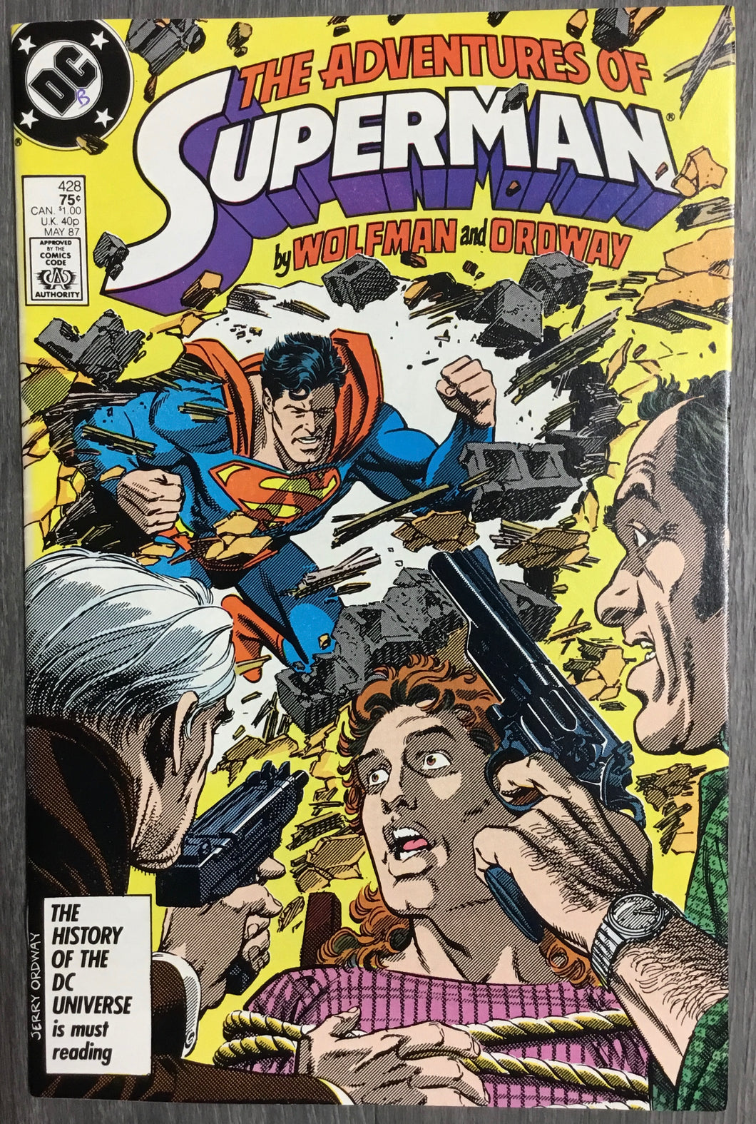 Adventures of Superman No. #428 1987 DC Comics