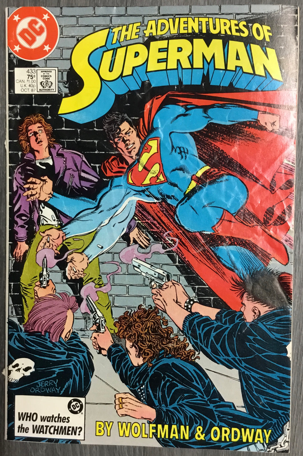 Adventures of Superman No. #433 1987 DC Comics