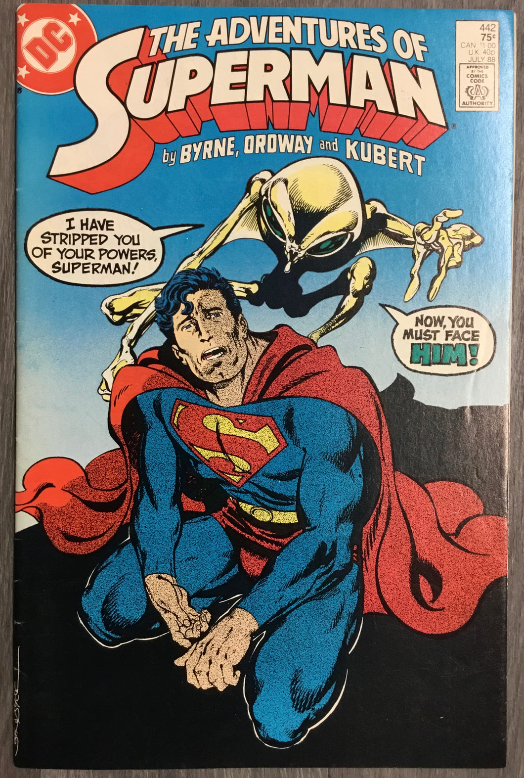 Adventures of Superman No. #442 1988 DC Comics