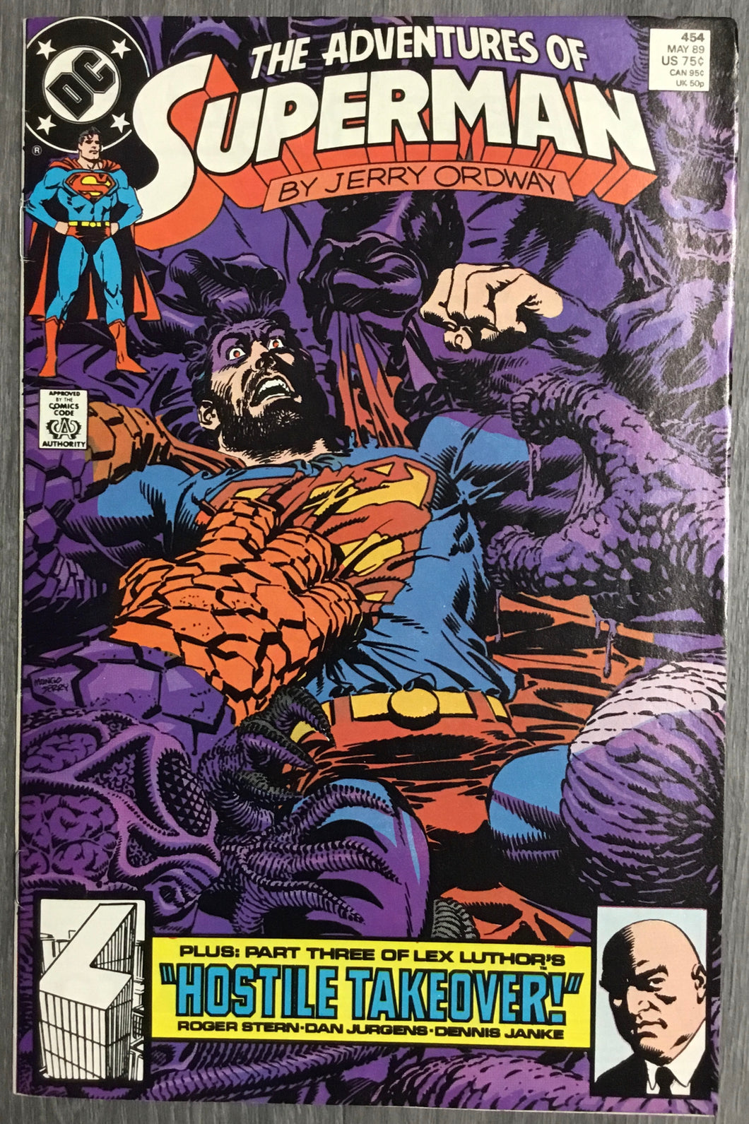 Adventures of Superman No. #454 1989 DC Comics