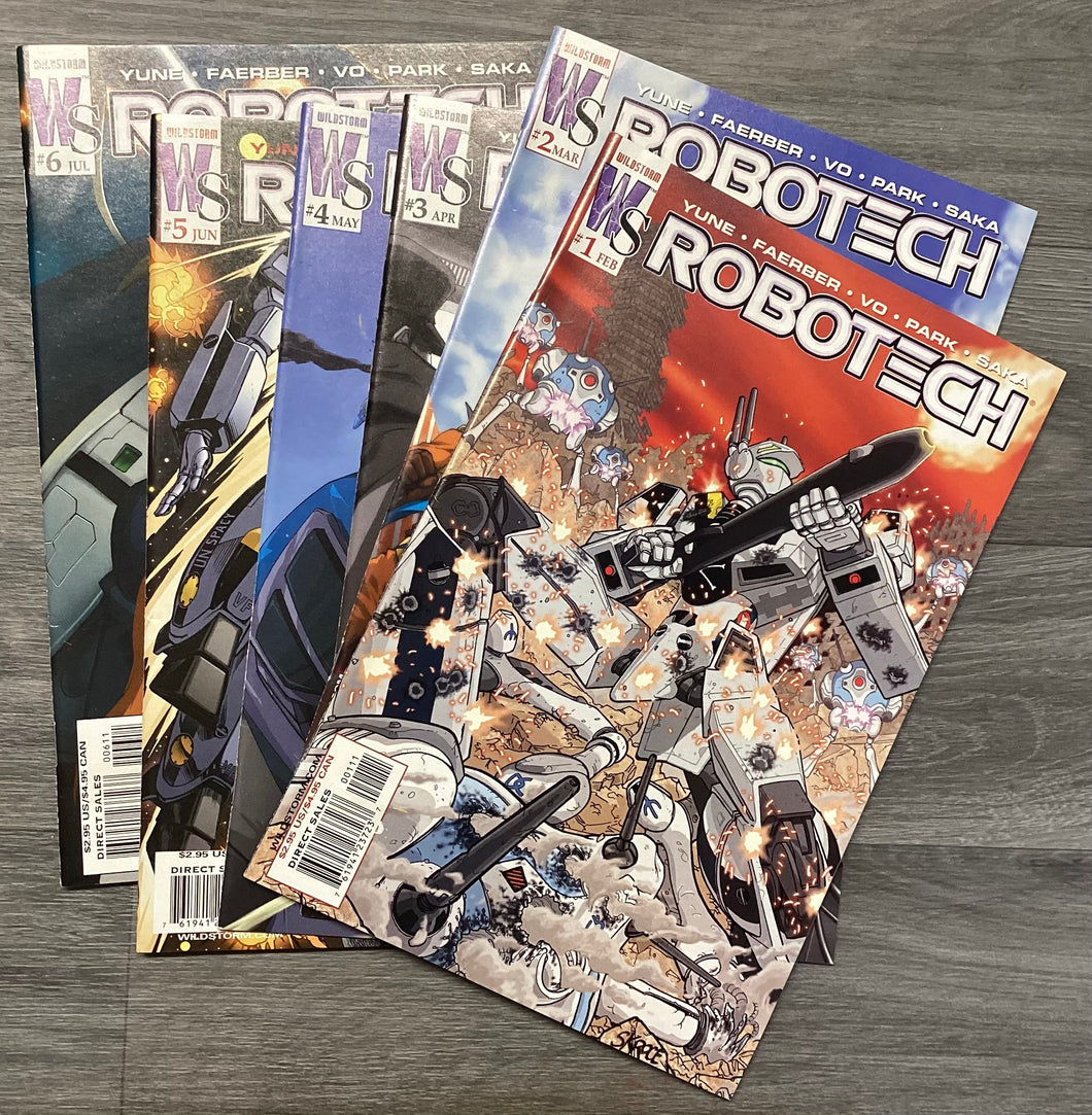 Robotech No. #1-6 2003 Wildstorm Comics