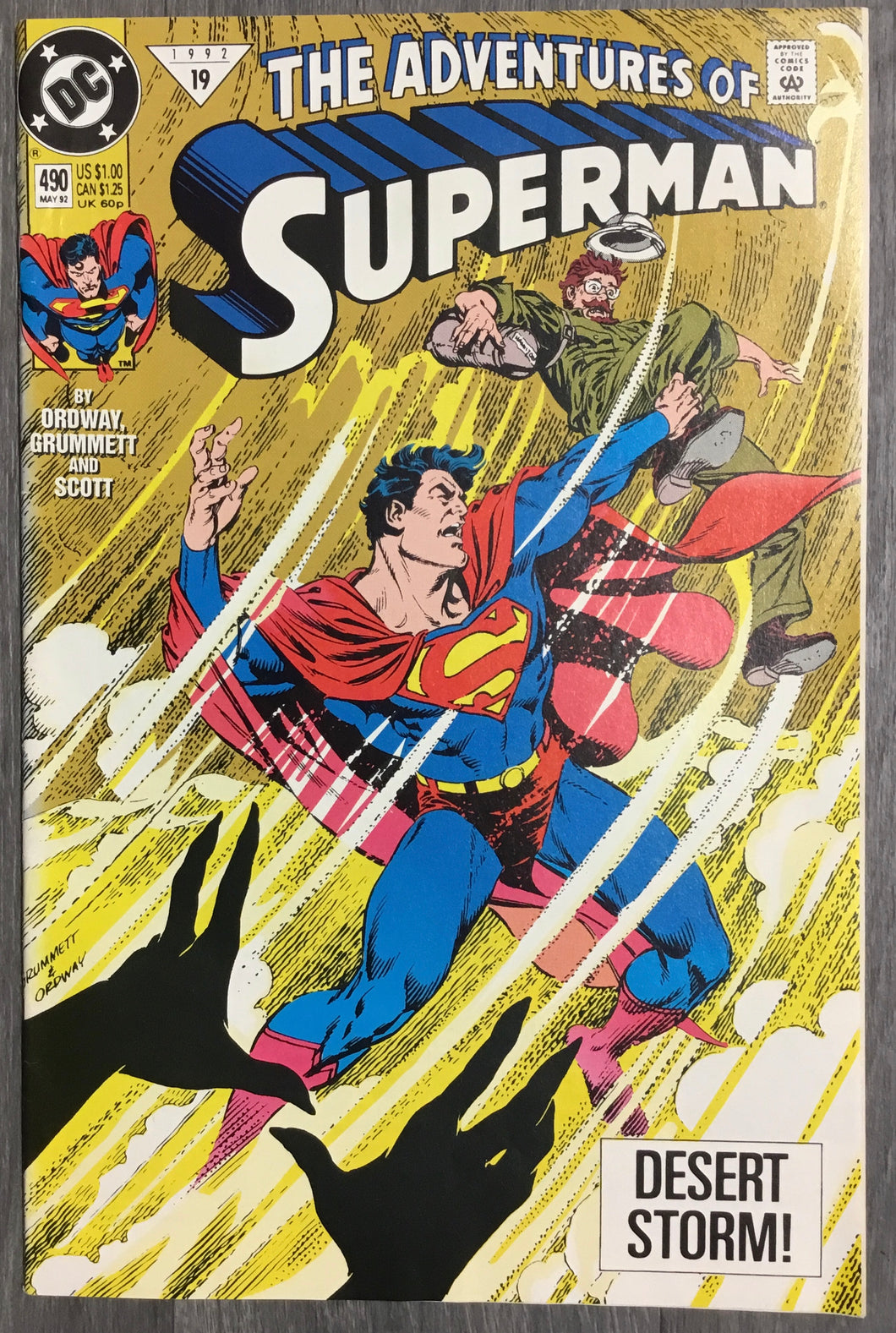 Adventures of Superman No. #490 1992 DC Comics