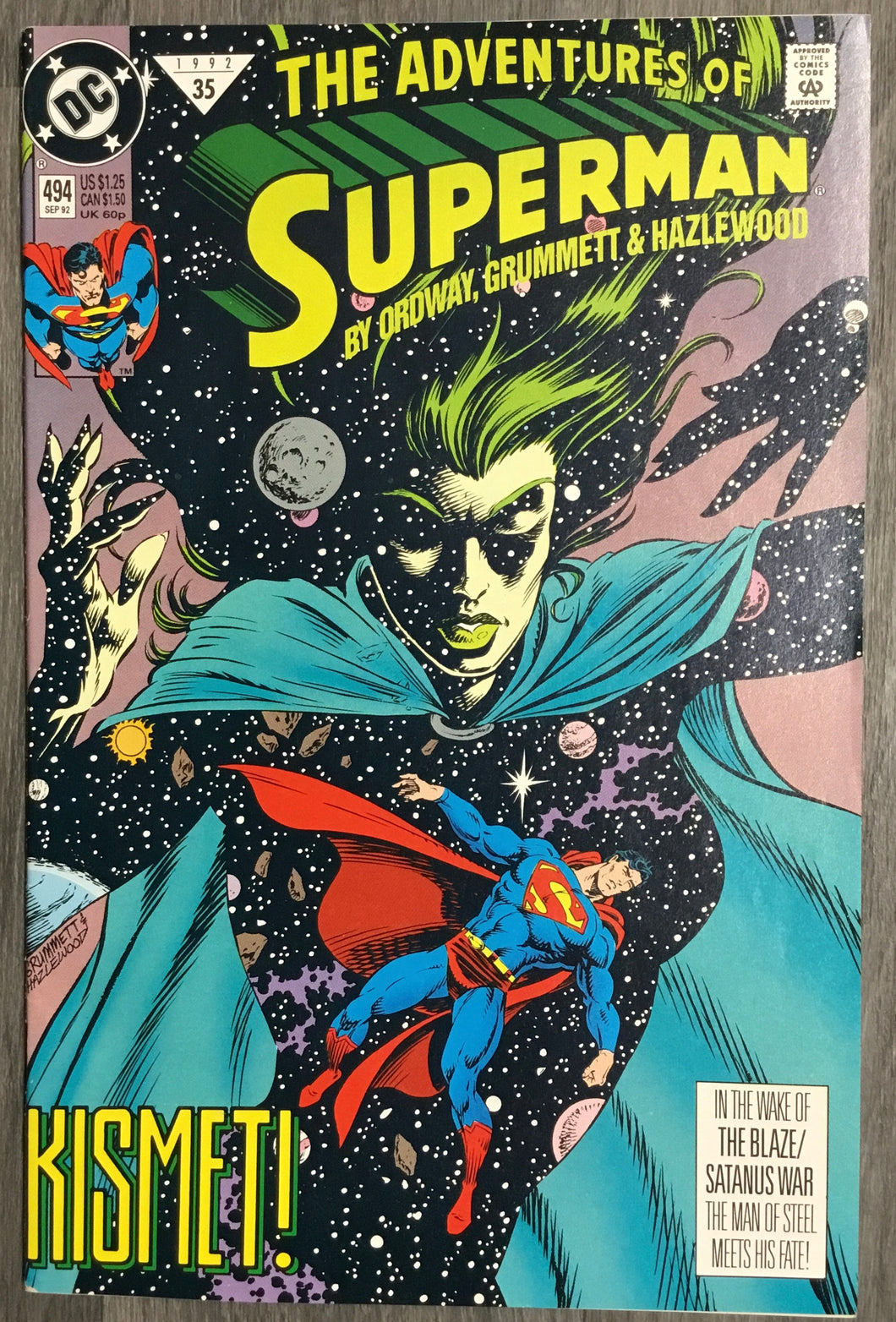 Adventures of Superman No. #494 1992 DC Comics