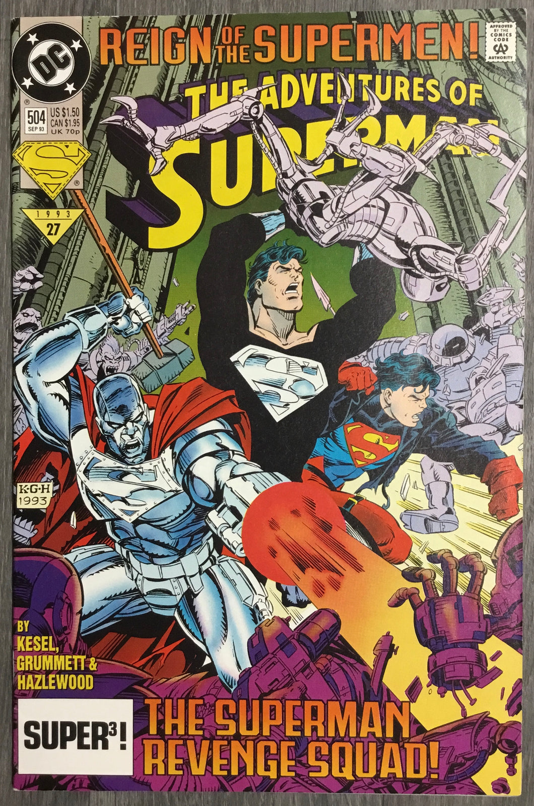 Adventures of Superman No. #504 1993 DC Comics