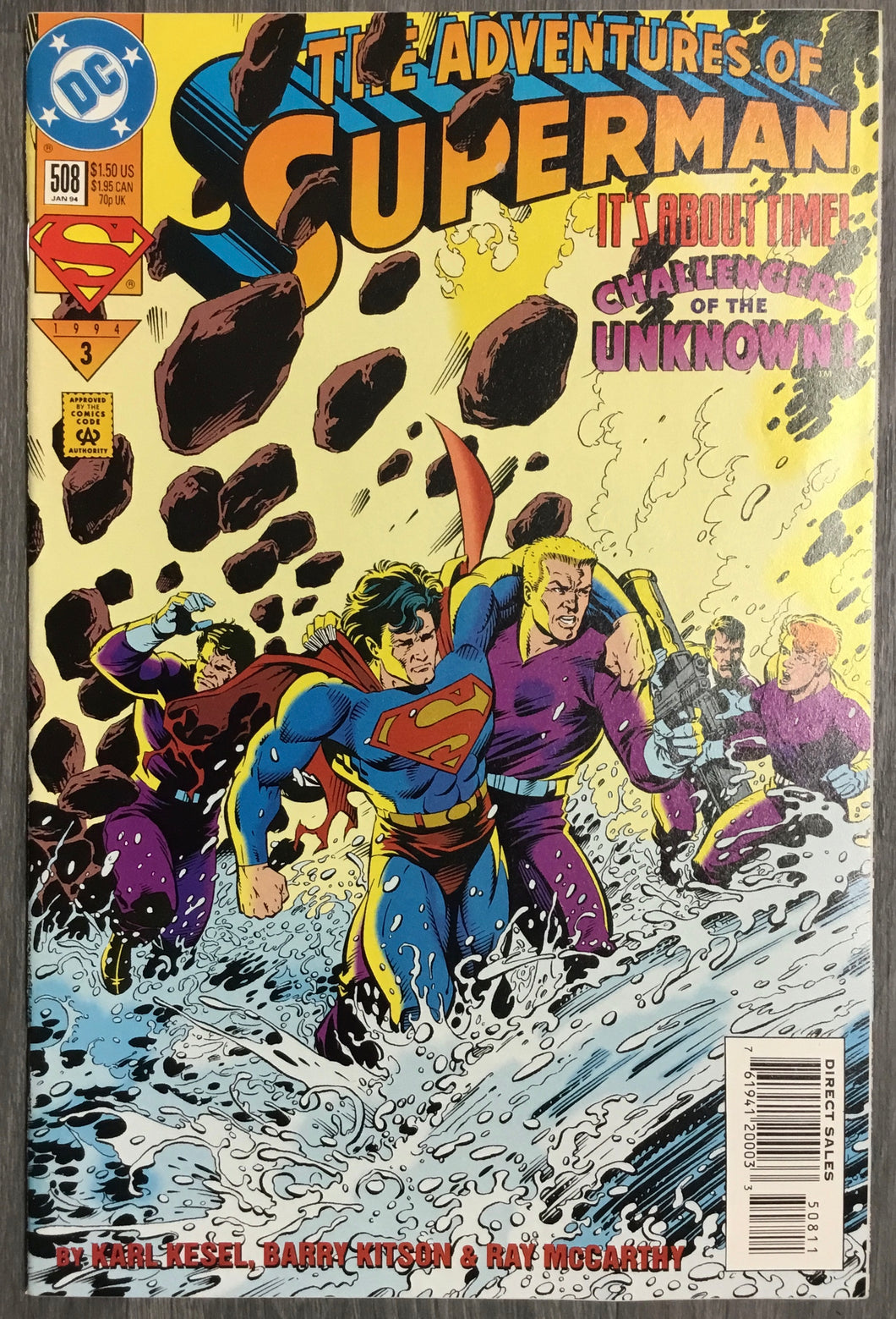 Adventures of Superman No. #508 1994 DC Comics