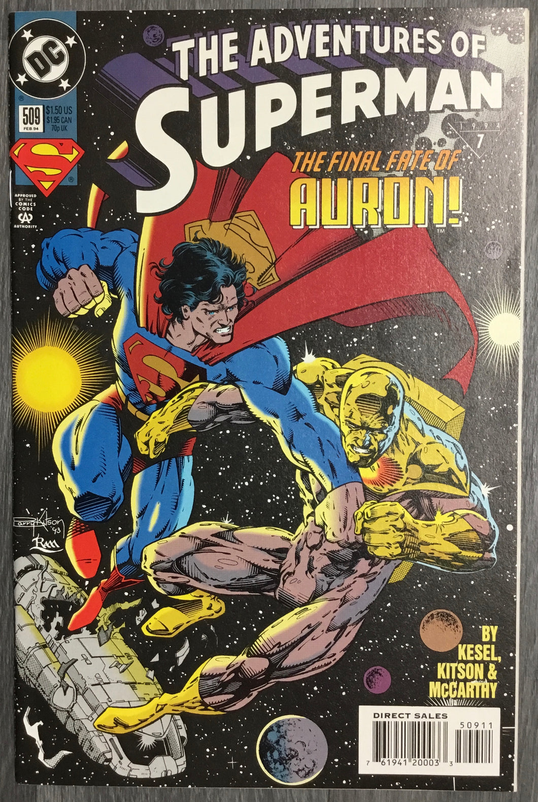 Adventures of Superman No. #509 1994 DC Comics