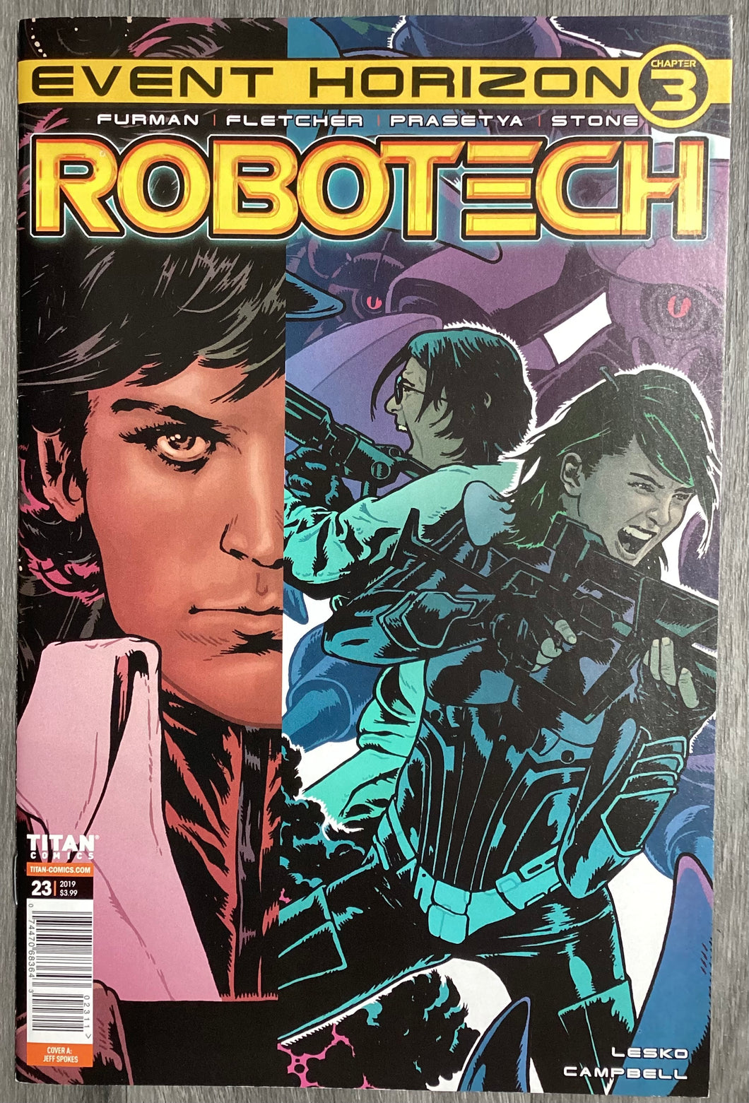 Robotech No. #23(A) 2019 Titan Comics