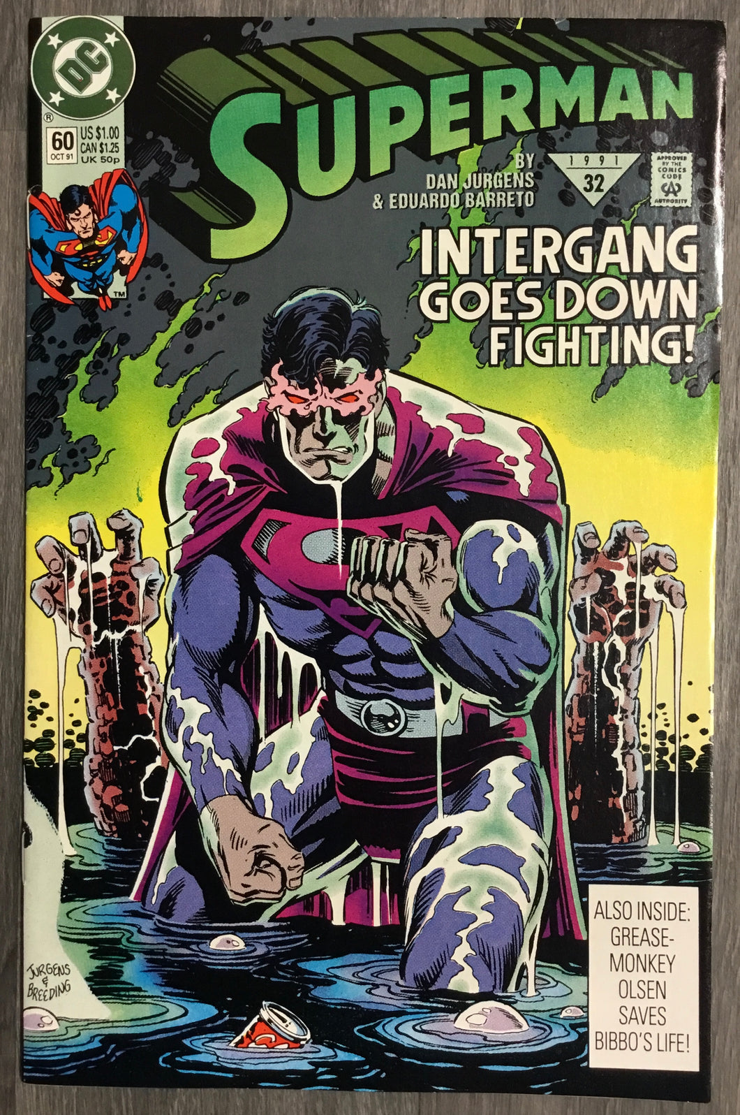 Superman No. #60 1991 DC Comics