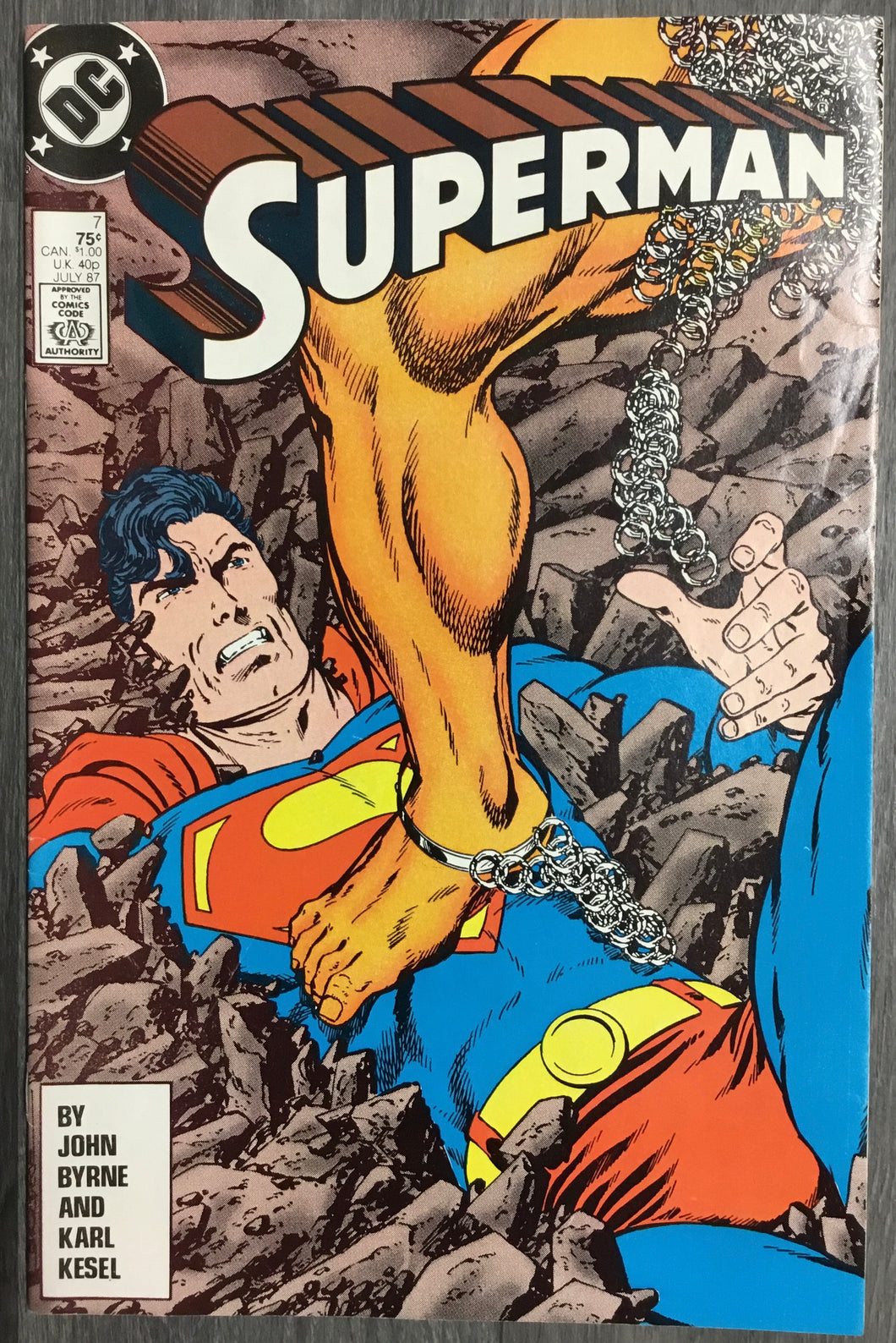 Superman No. #7 1987 DC Comics