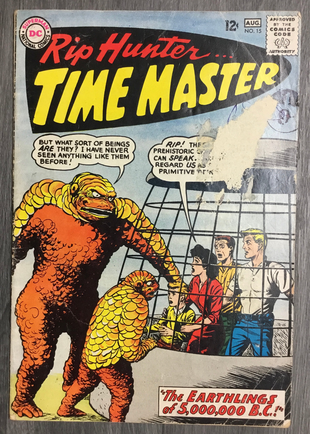 Rip Hunter… Time Master No. #15 1963 DC Comics