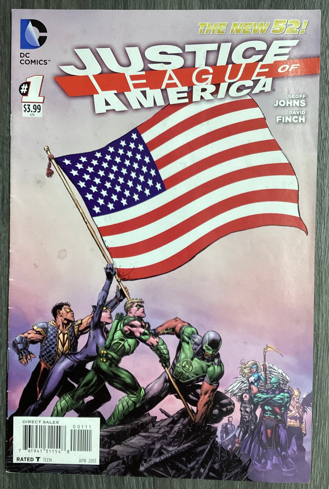 Justice League of America (New 52) No. #1 2013 DC Comics