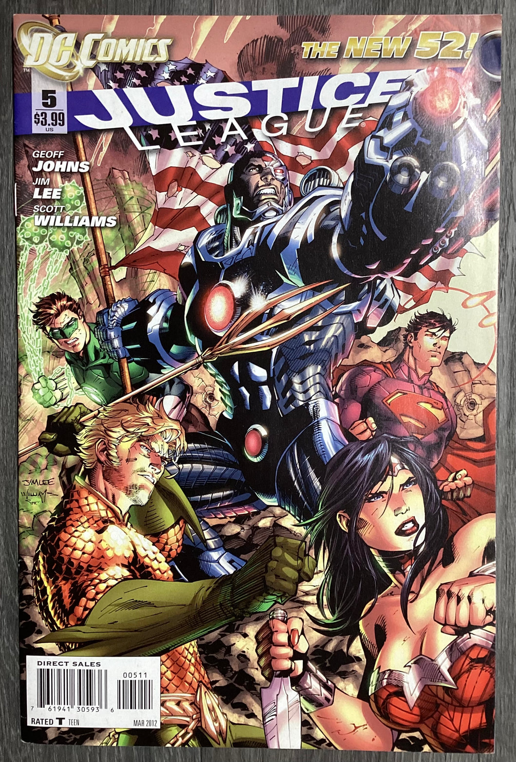 Justice League (New 52) No. #5 2012 DC Comics