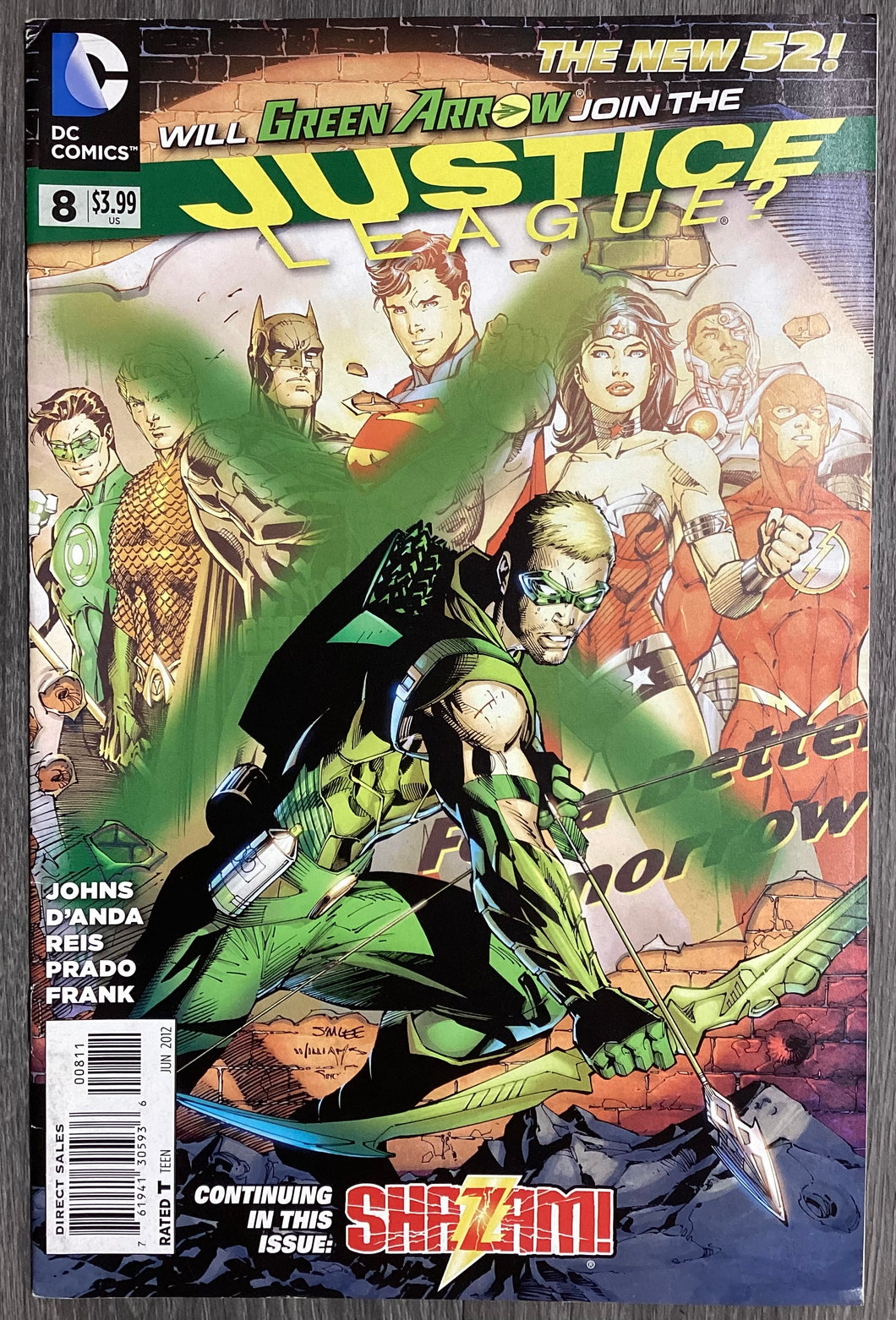 Justice League (New 52) No. #8 2012 DC Comics