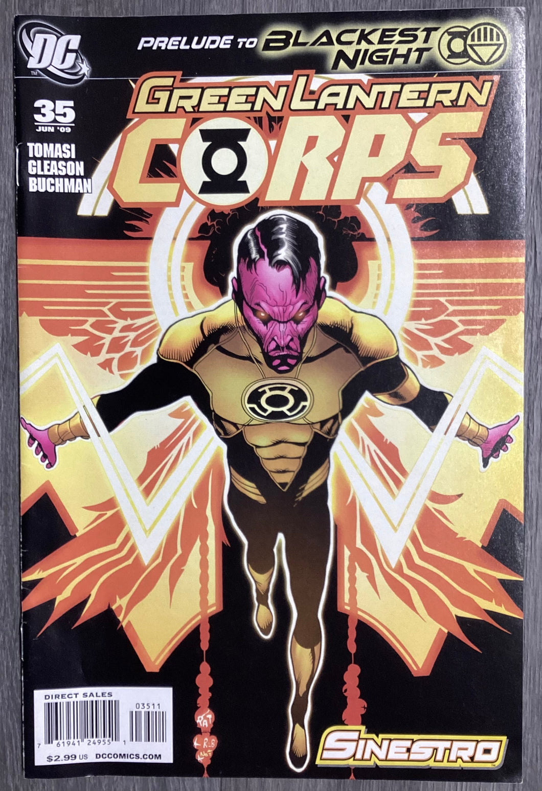 Green Lantern Corps No. #35 2009 DC Comics