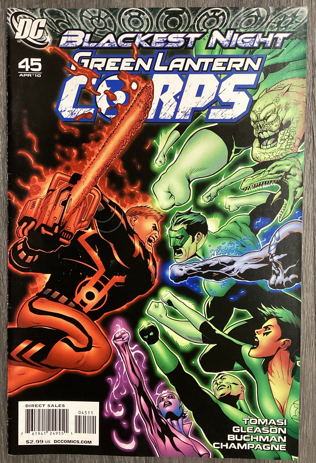 Green Lantern Corps No. #45 2010 DC Comics
