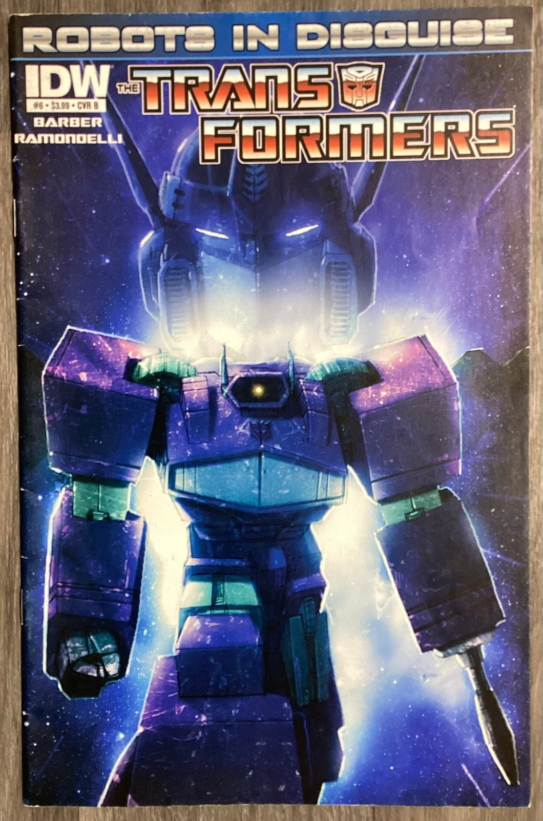 The Transformers: Robots in Disguise No. #6(B) 2012 IDW Comics