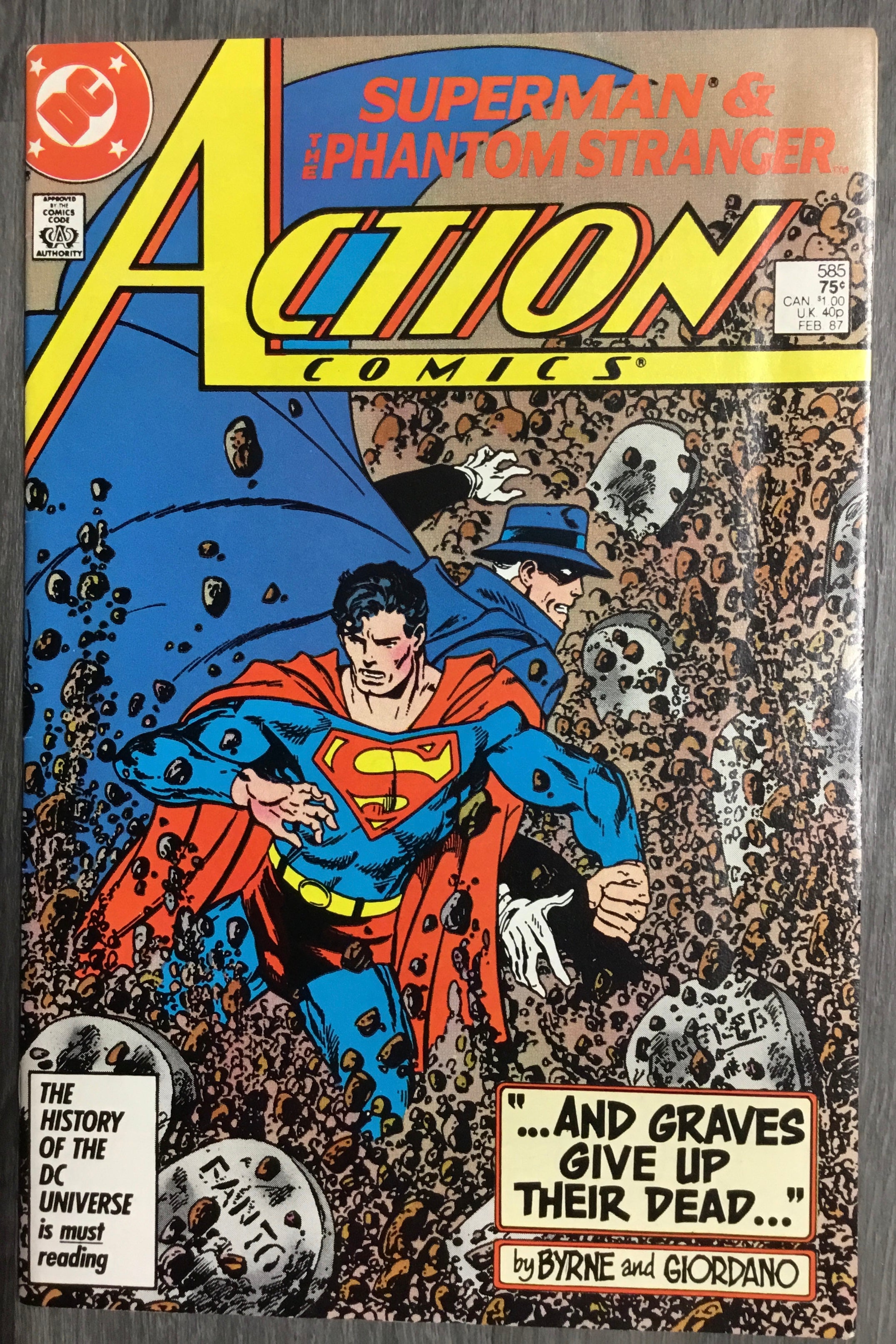 Action Comics No. #585 1987 DC Comics – Mr Chinnery’s Emporium