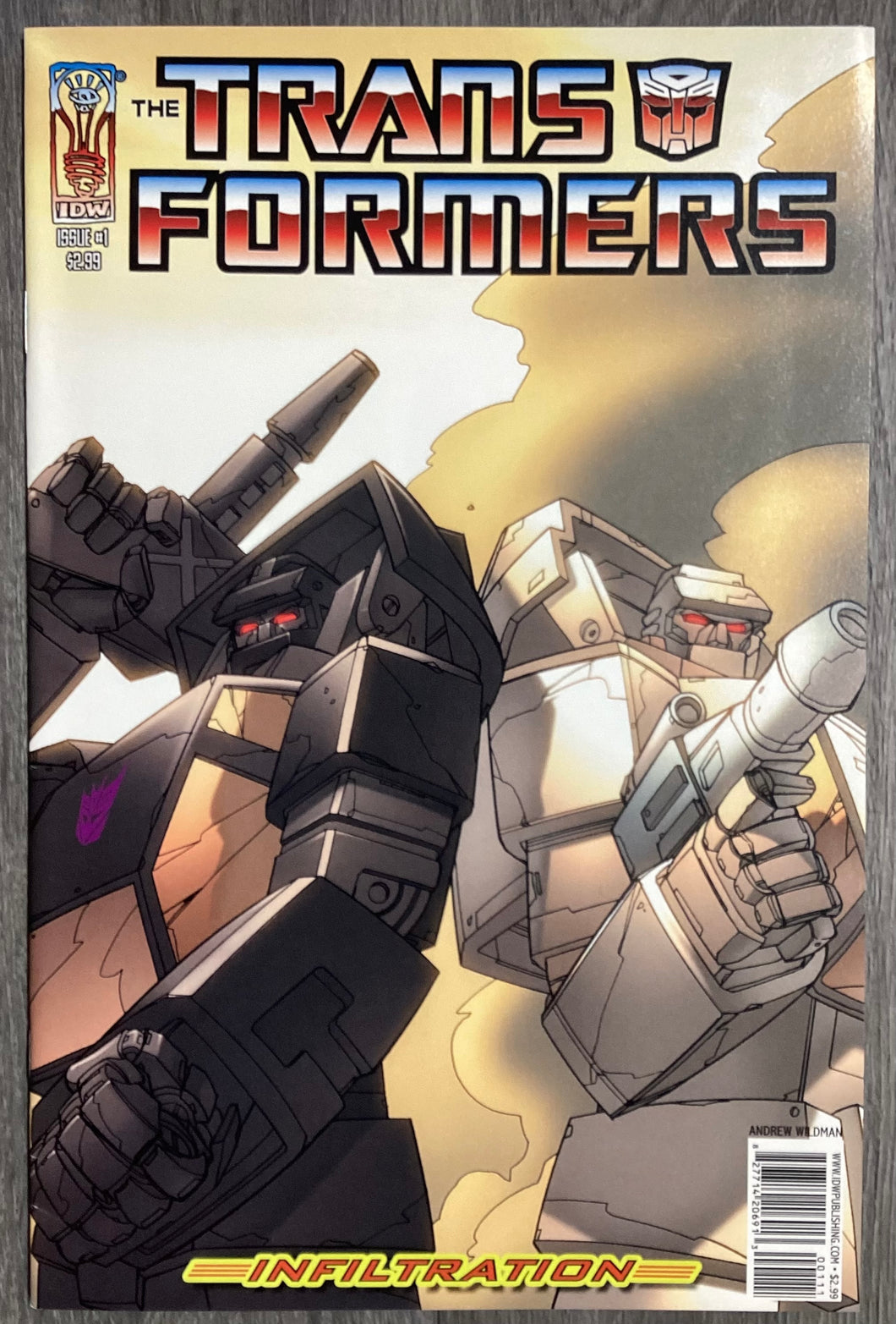The Transformers: Infiltration No. #1 2006 IDW Comics