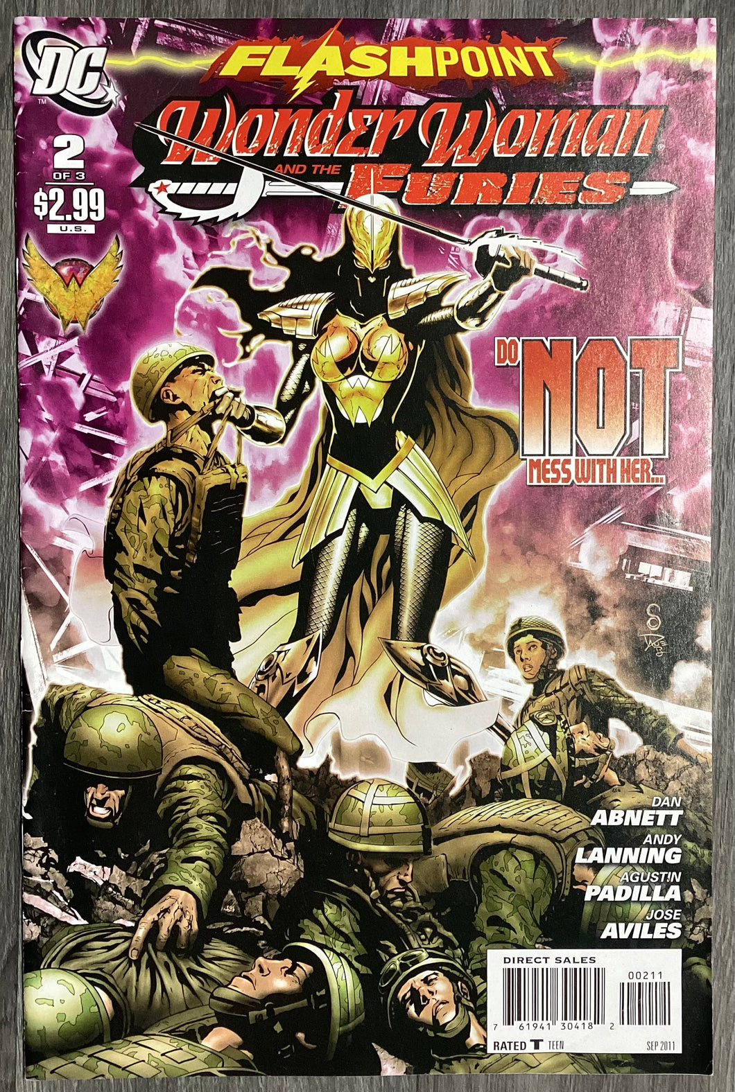 Flashpoint: Wonder Woman & the Furies No. #2  2011 DC Comics