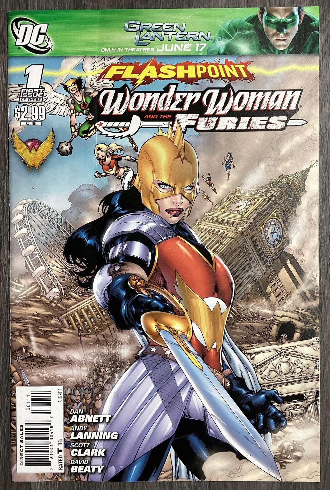 Flashpoint: Wonder Woman & the Furies No.  #1 2011 DC Comics