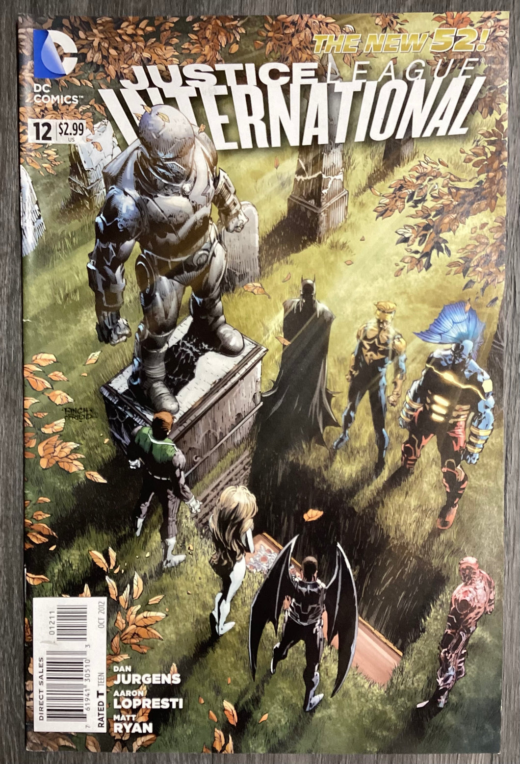 Justice League International (New 52) No. #12 2012 DC Comics