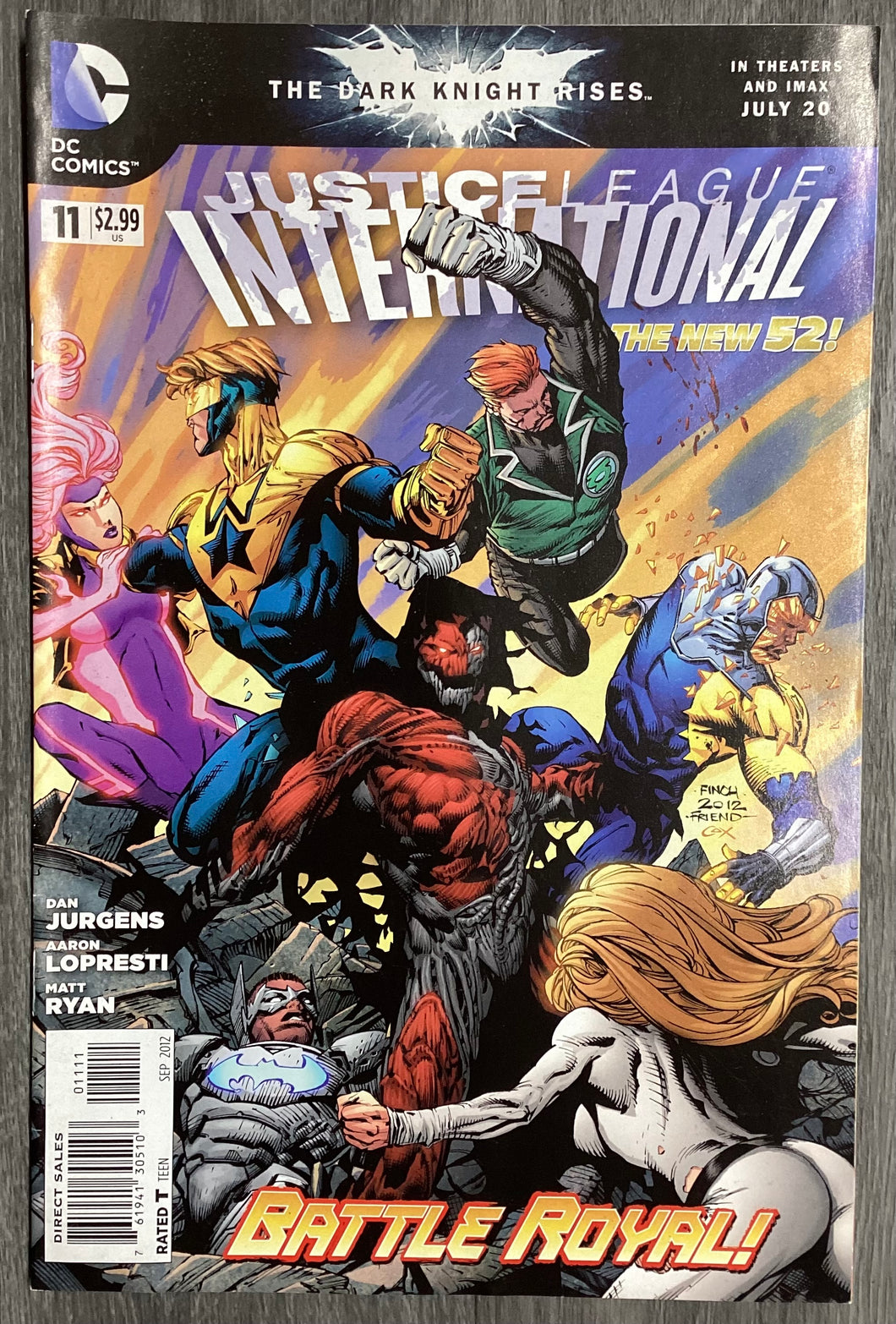 Justice League International (New 52) No. #11 2012 DC Comics