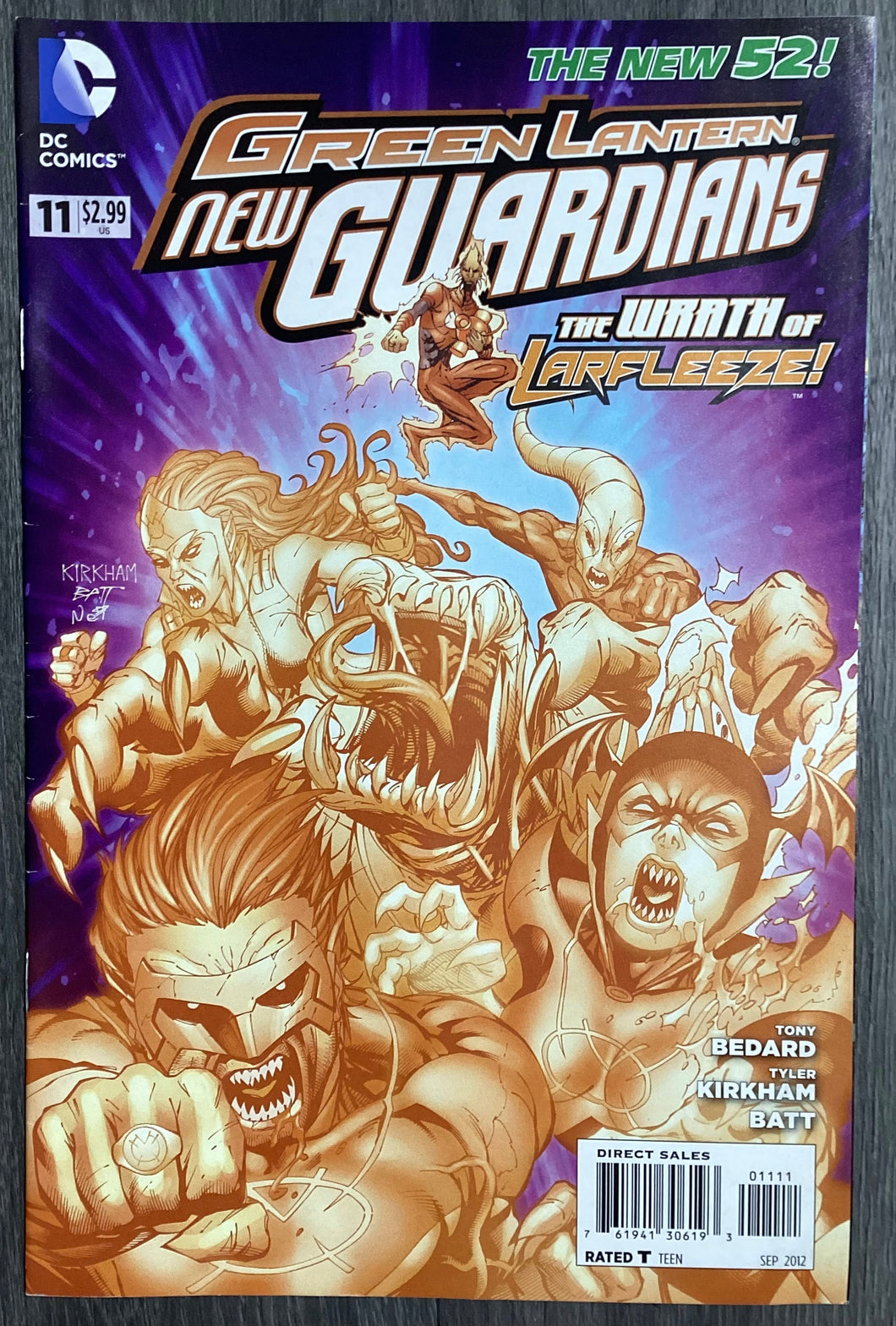 Green Lantern: New Guardians No. #11 2012 DC Comics