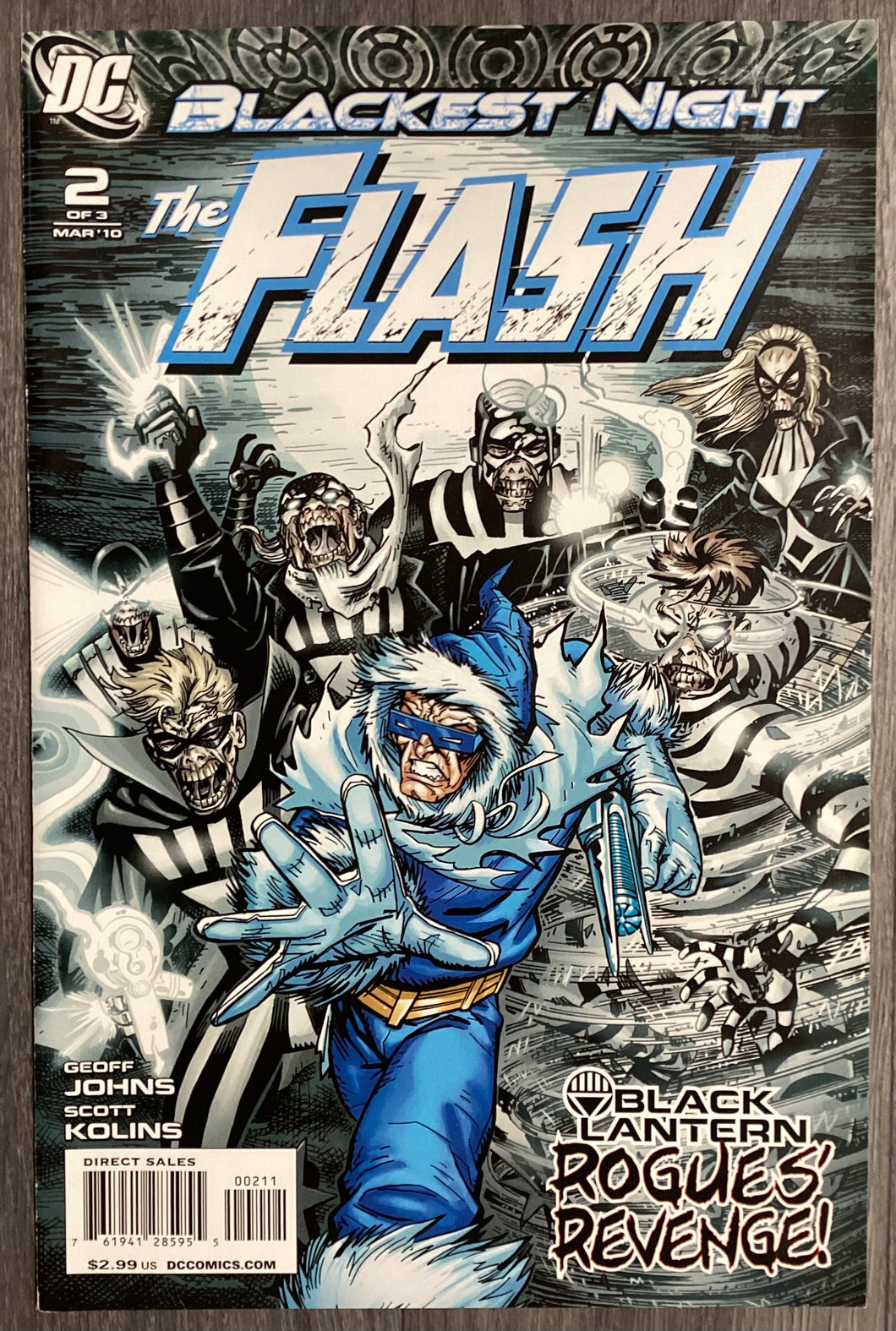 Blackest Night: The Flash No. #2 2010 DC Comics