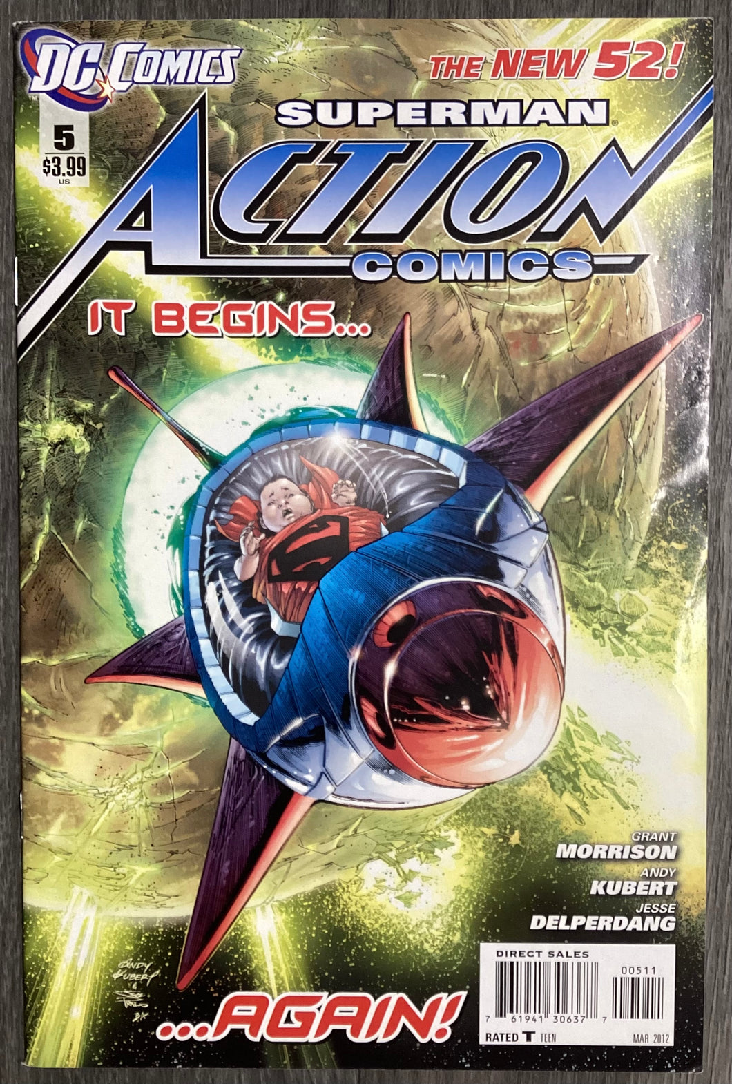 Action Comics (New 52) No. #5 2012 DC Comics