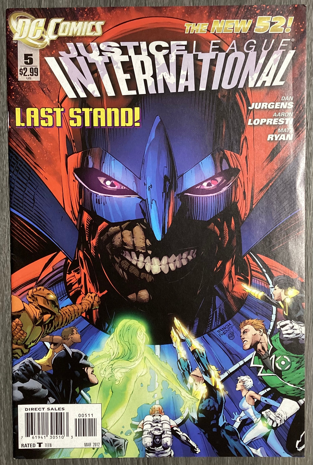 Justice League International (New 52) No. #5 2012 DC Comics
