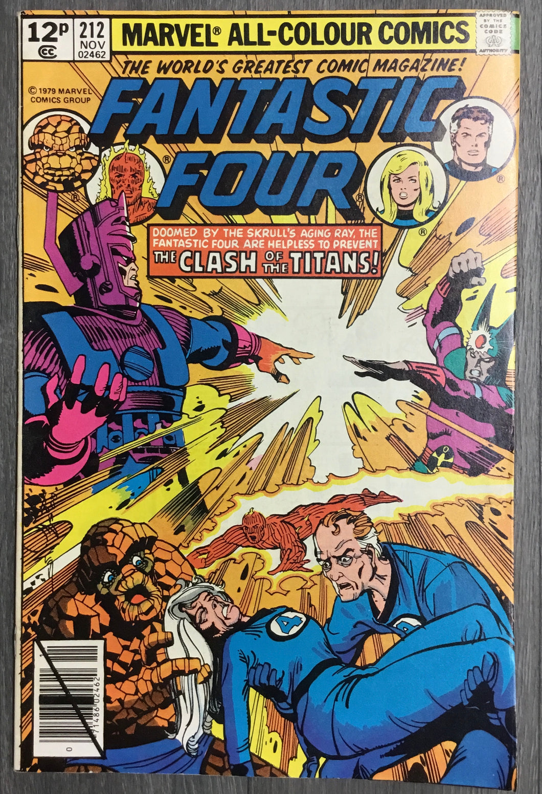 Fantastic Four No. #212 1979 Marvel Comics