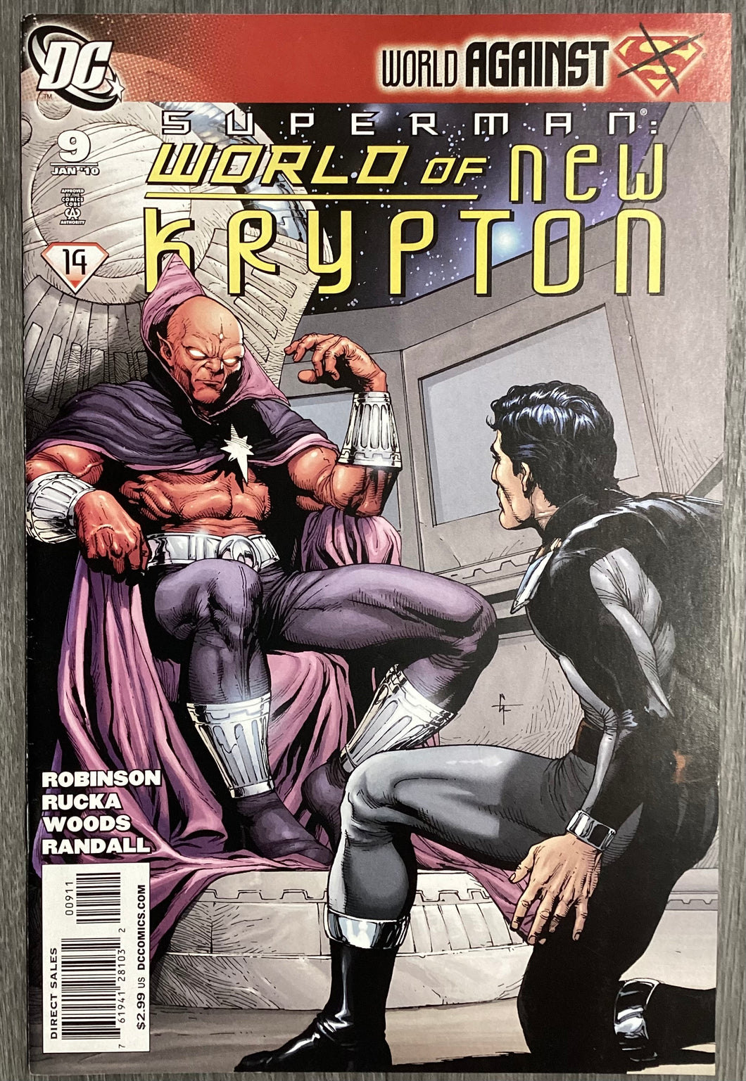 Superman: World of New Krypton No. #9 2010 DC Comics